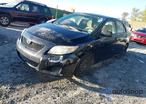 2010 Toyota Corolla Le из США, поврежденный, VIN 2T1BU4EE7AC237990